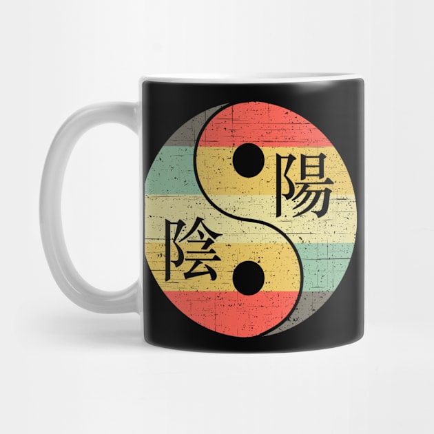 Yin and Yang with Chinese Characters by Tpixx